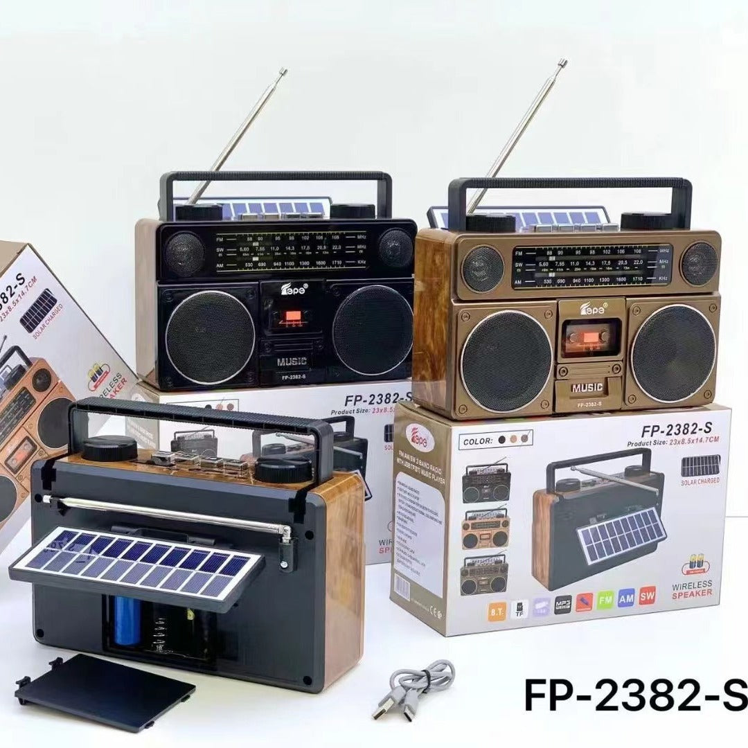 FP-2382-S Bluetooth Speaker Portable Outdoor Retro Audio