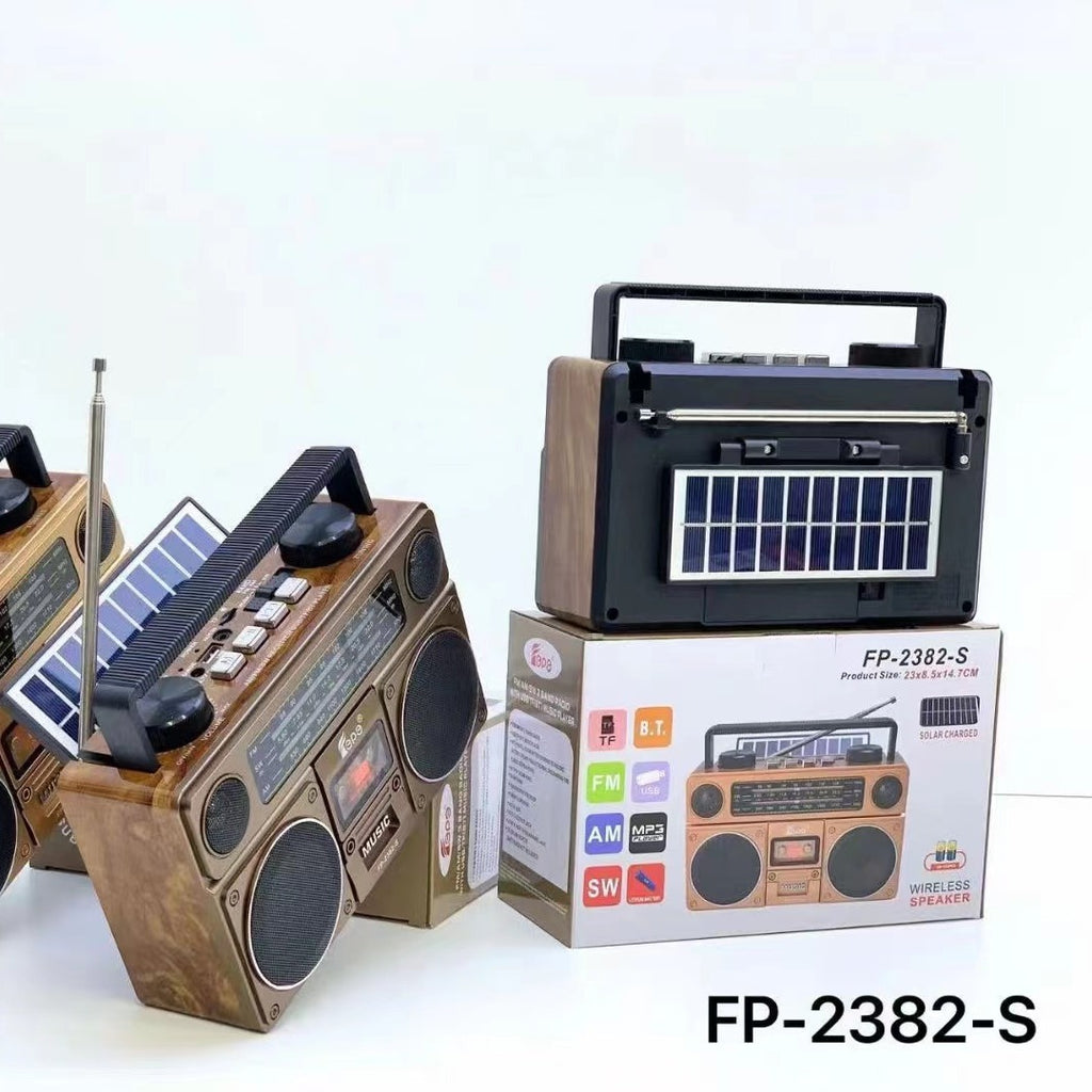 FP-2382-S Bluetooth Speaker Portable Outdoor Retro Audio