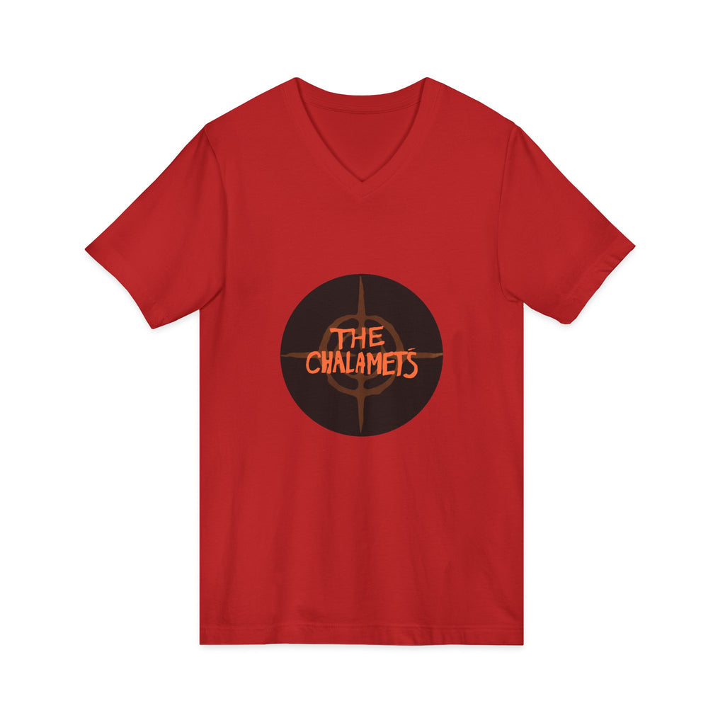 The Chalemets Band Logo V-Neck Tee
