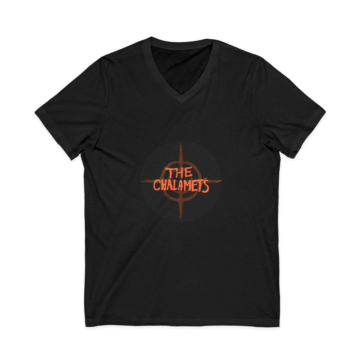 The Chalemets Band Logo V-Neck Tee