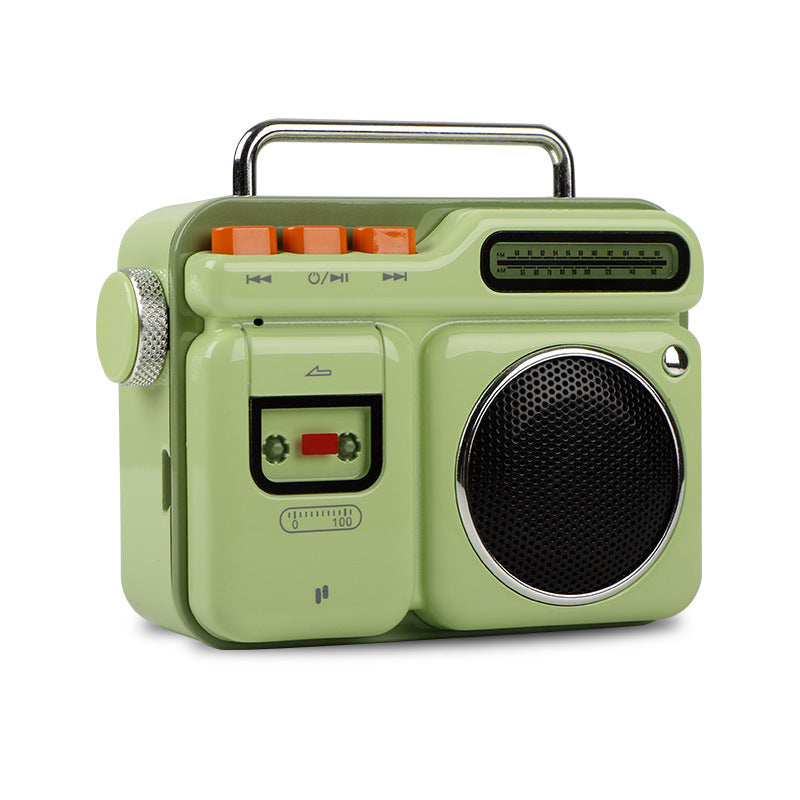 Retro Light Luxury Radio With Bluetooth Speaker