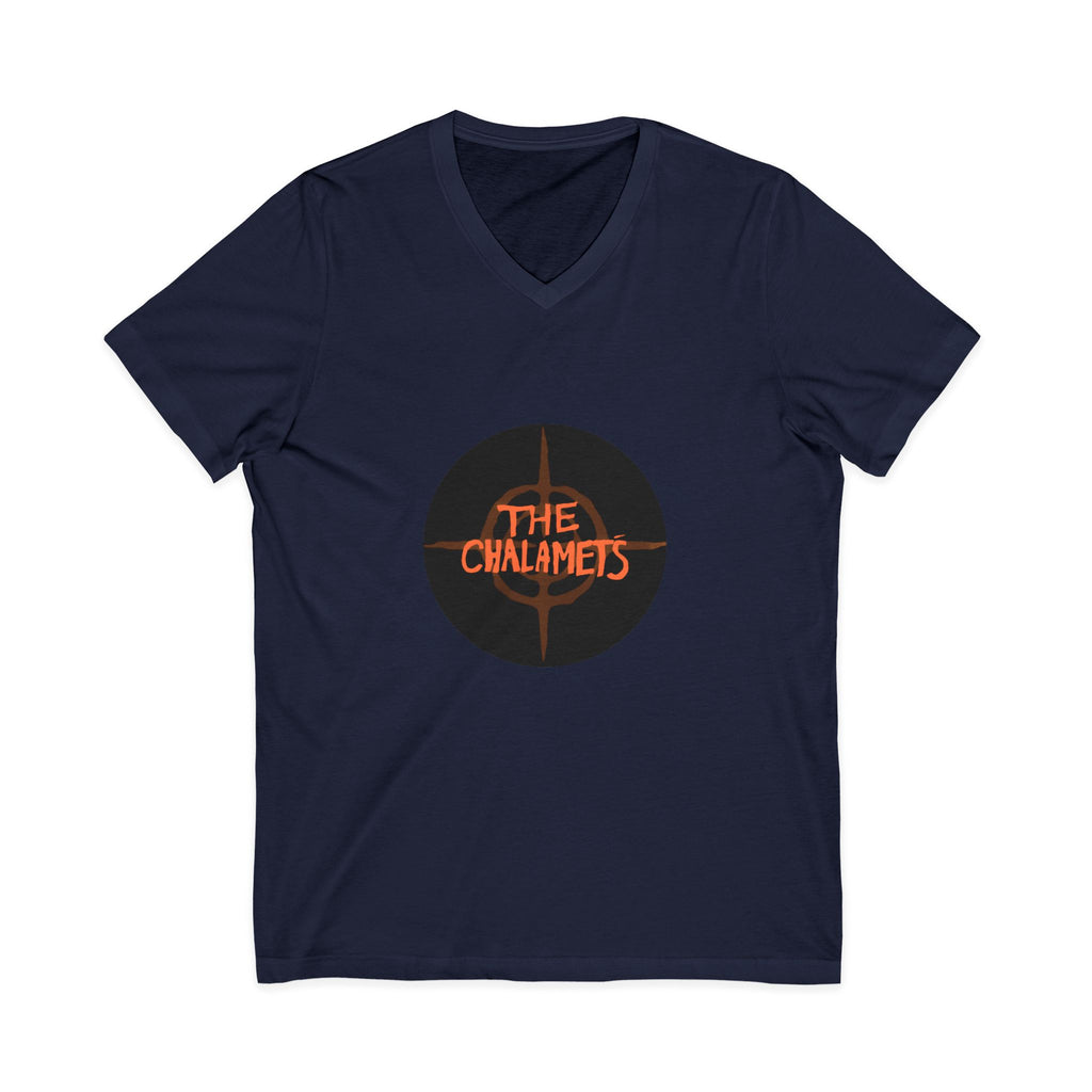 The Chalemets Band Logo V-Neck Tee