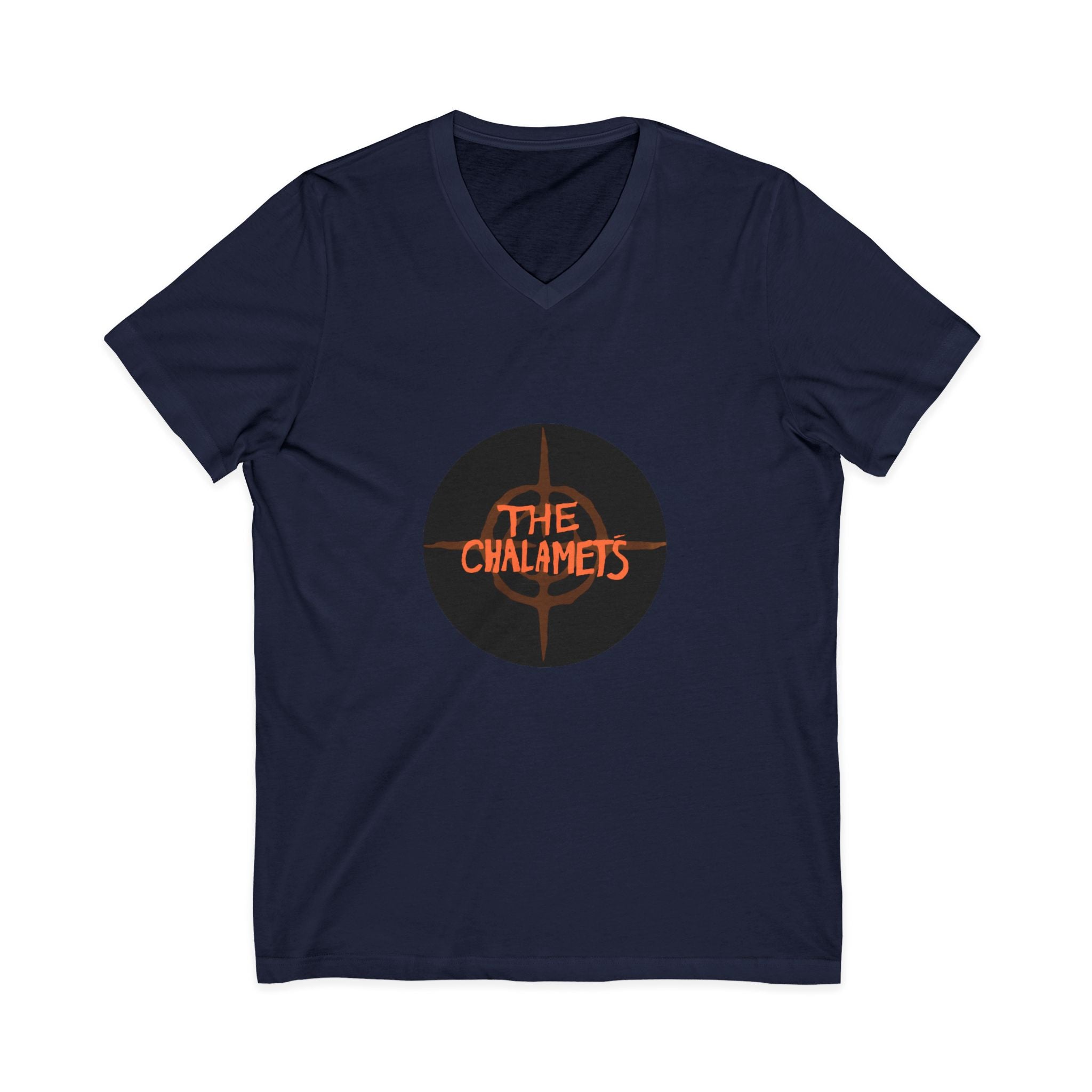 The Chalemets Band Logo V-Neck Tee