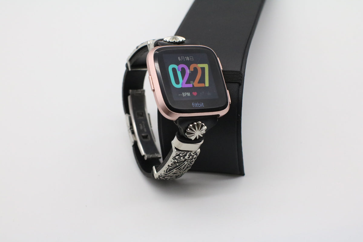 Embossed wrist strap