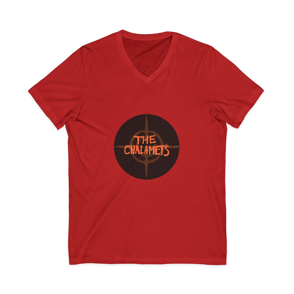 The Chalemets Band Logo V-Neck Tee