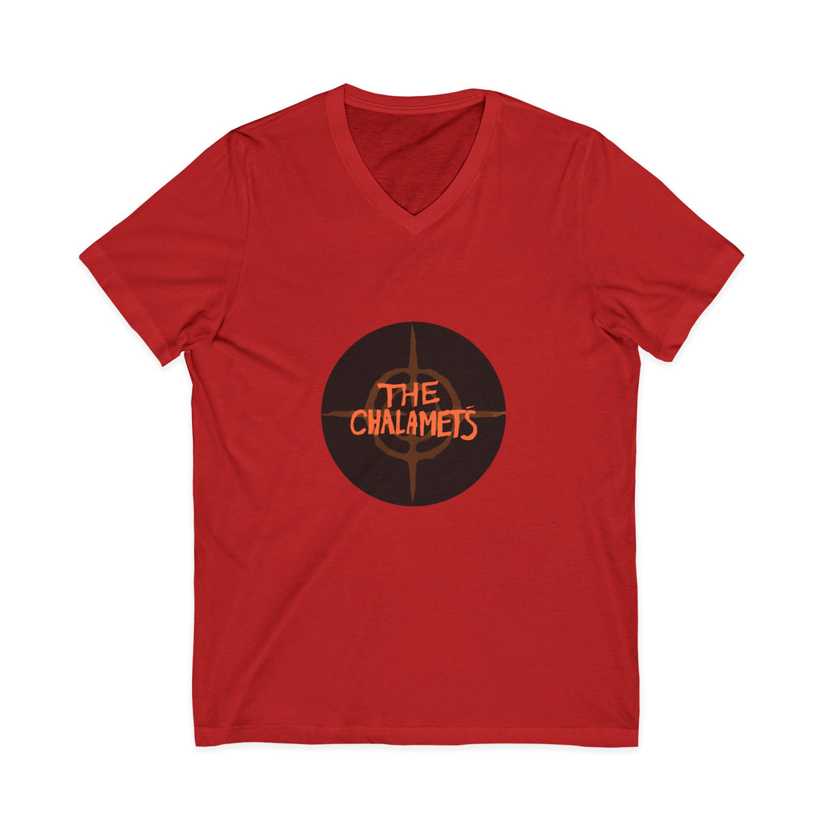 The Chalemets Band Logo V-Neck Tee