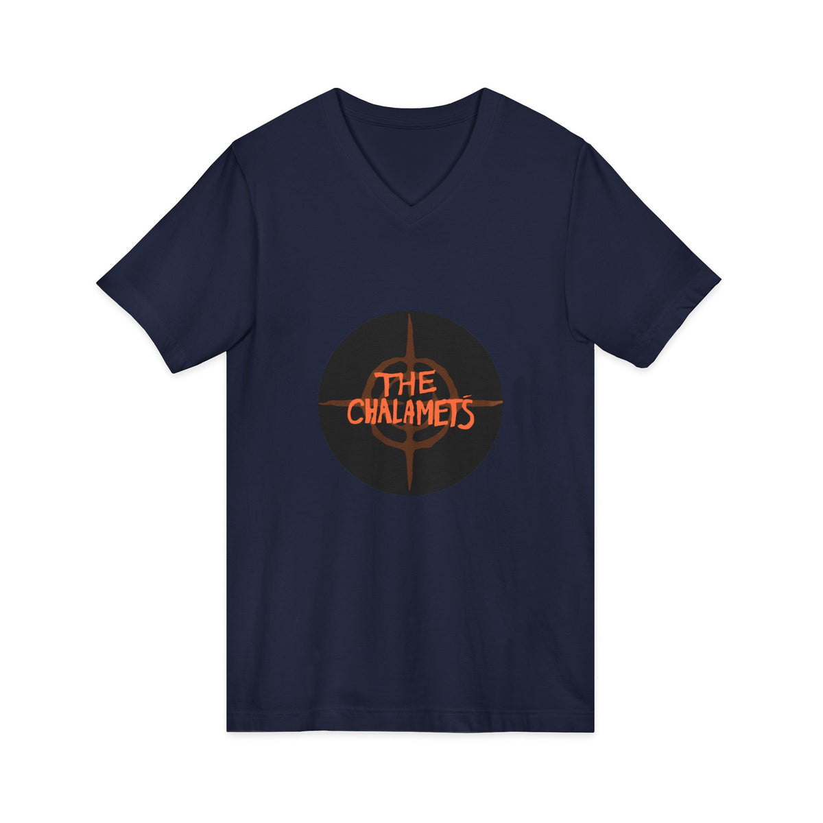 The Chalemets Band Logo V-Neck Tee