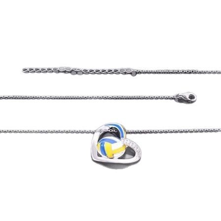 Fashionable, Versatile Sports Accessory Pendant Necklace