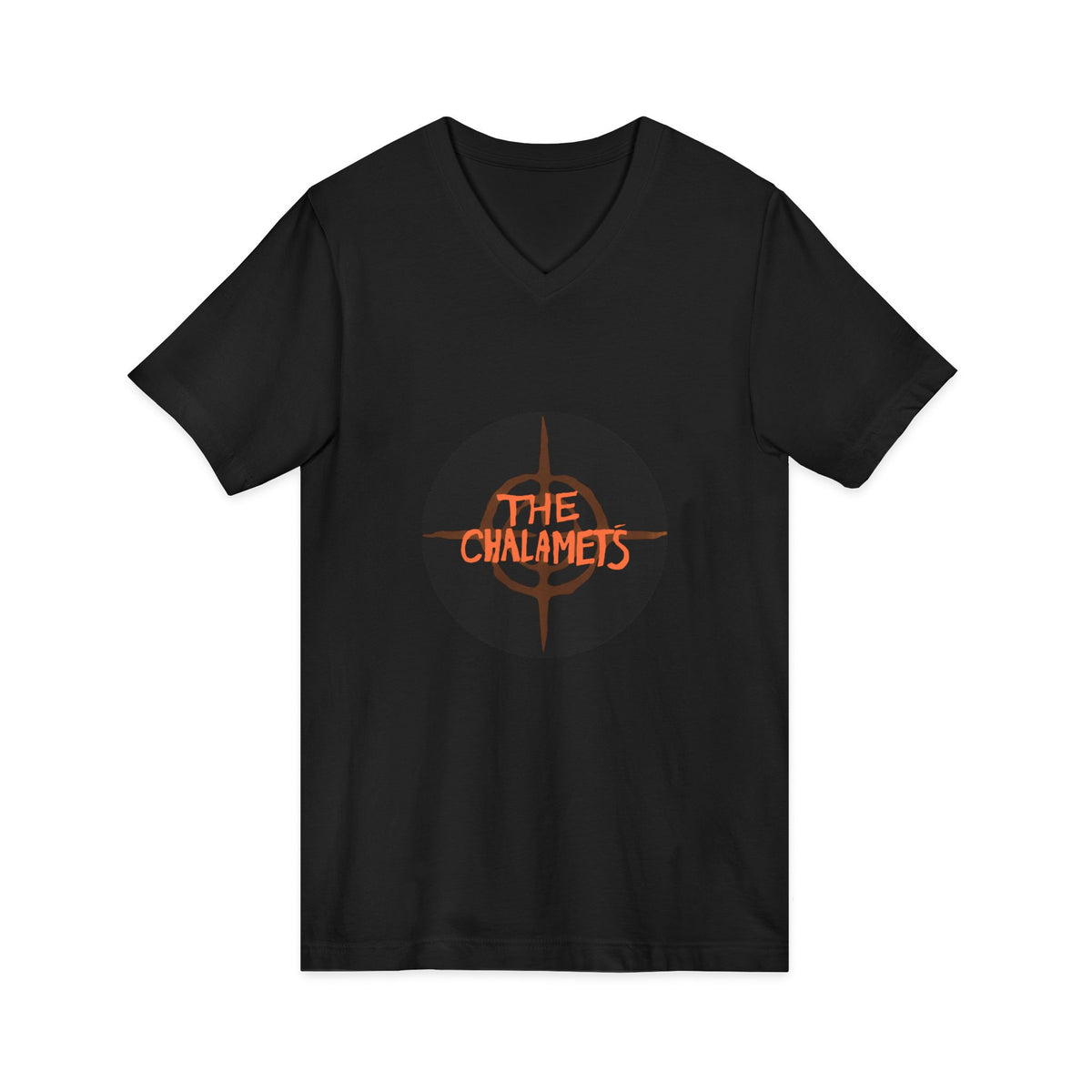 The Chalemets Band Logo V-Neck Tee