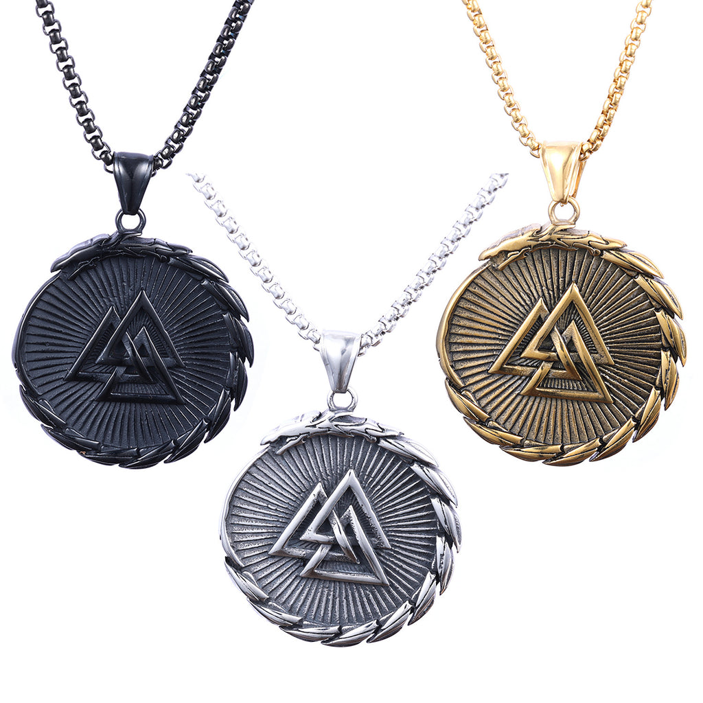 Multi-color Trendy Jewelry Personalized Titanium Steel Pendant