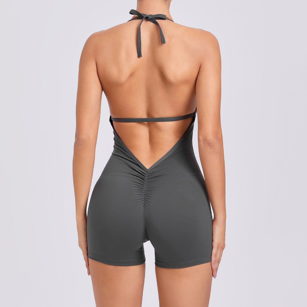 Skinny Peach Hip Jumpsuit Beauty Back Yoga Pants