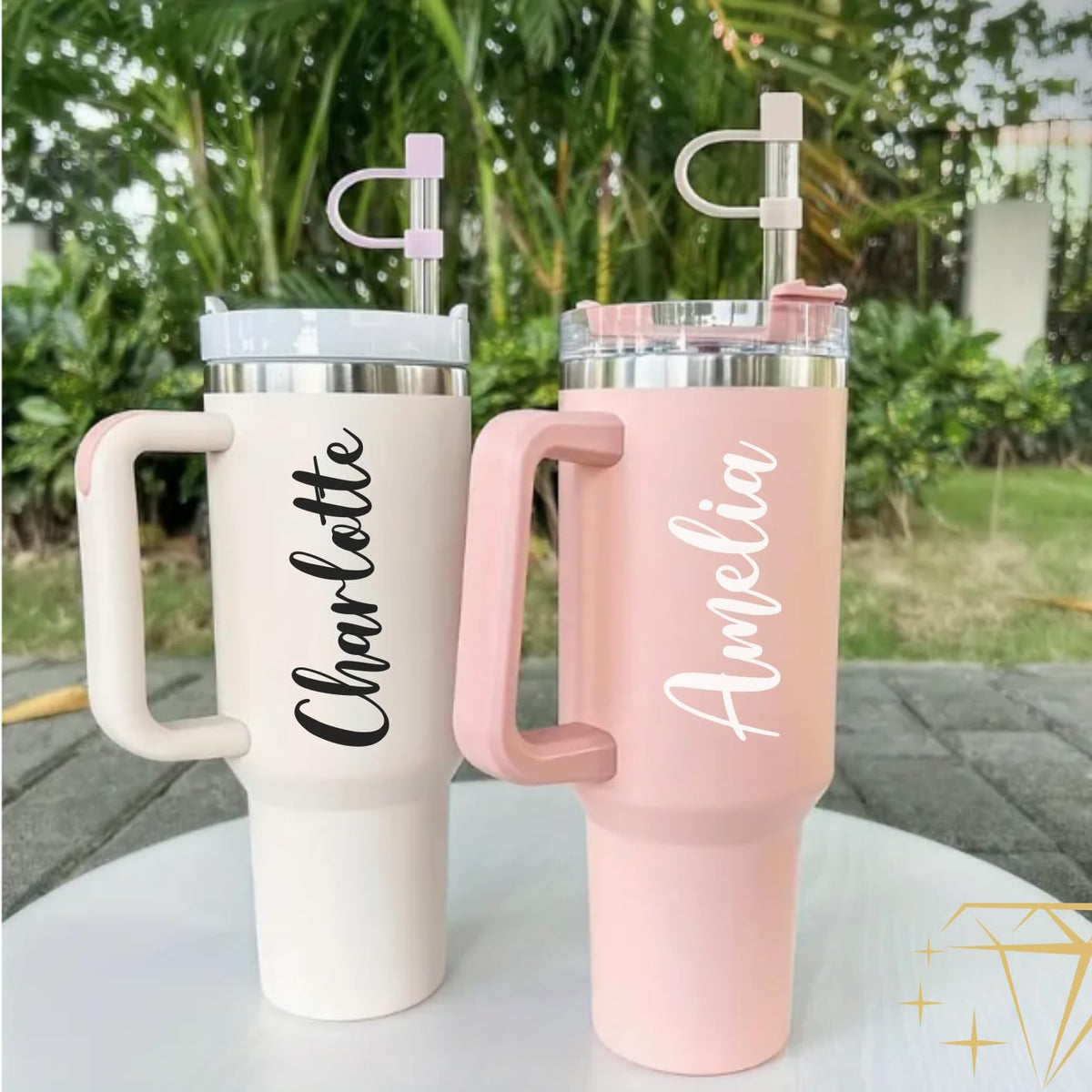 Personalised Vinyl Name Decal | 33 Colours | Elegant Font | Perfect for Laptops Tumblers Organising Wall Stickers | Vinyl Decal | Custom Business Labels | Calligraphy Stickers