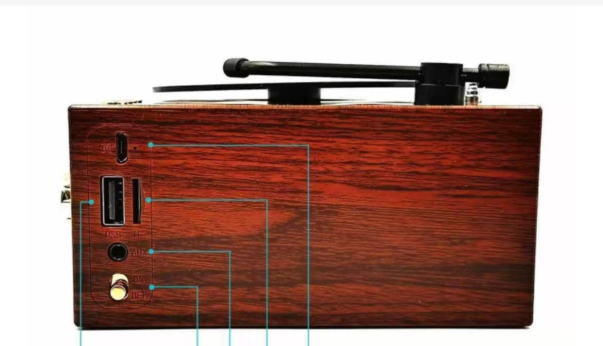 Retro Phonograph Bluetooth Stereo Multichannel