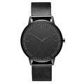 Casual Ultra-thin Fashion Quartz Watch With A Metal Mesh Band