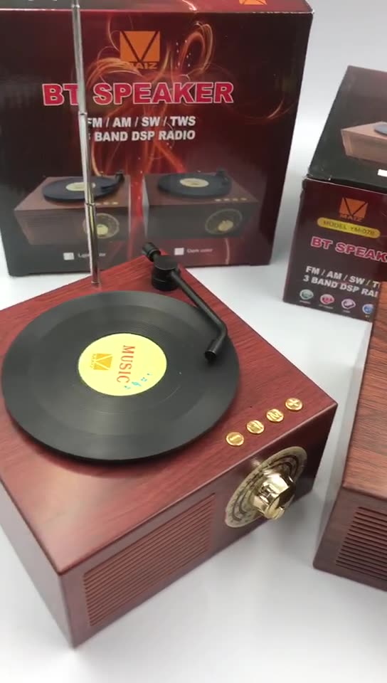 Retro Phonograph Bluetooth Stereo Multichannel