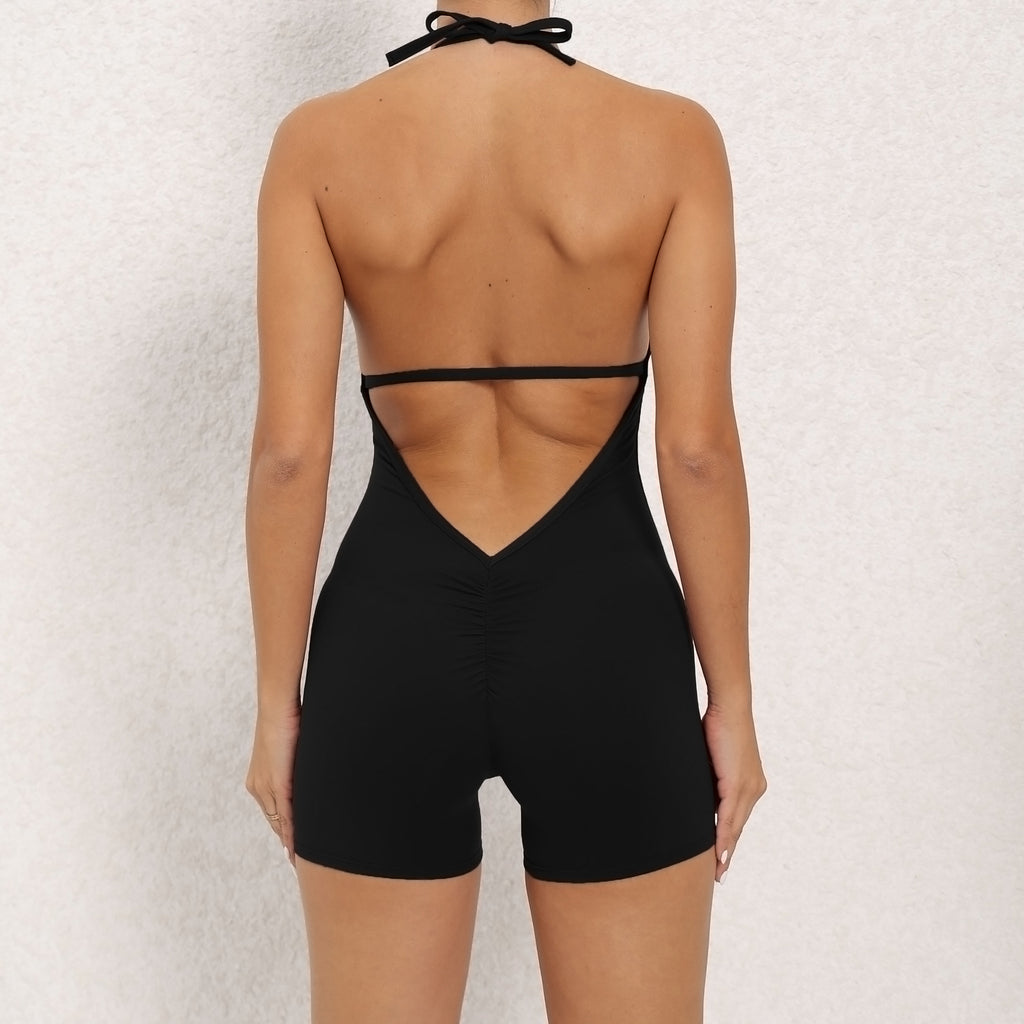 Skinny Peach Hip Jumpsuit Beauty Back Yoga Pants
