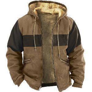 Fleece-lined Thickened Winter Clothes Cotton-padded Coat Jacket
