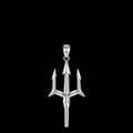 Men's Fashion Trident Pendant Necklace