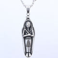 Vintage Titanium Steel Trendy Necklace In A Mummy Design